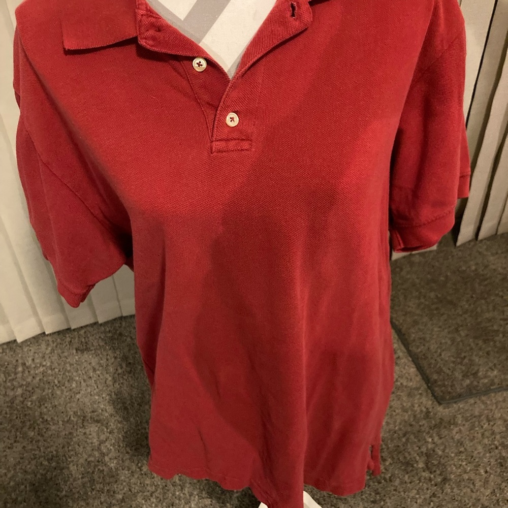 Used - good condition! Gap Red polo shirt.